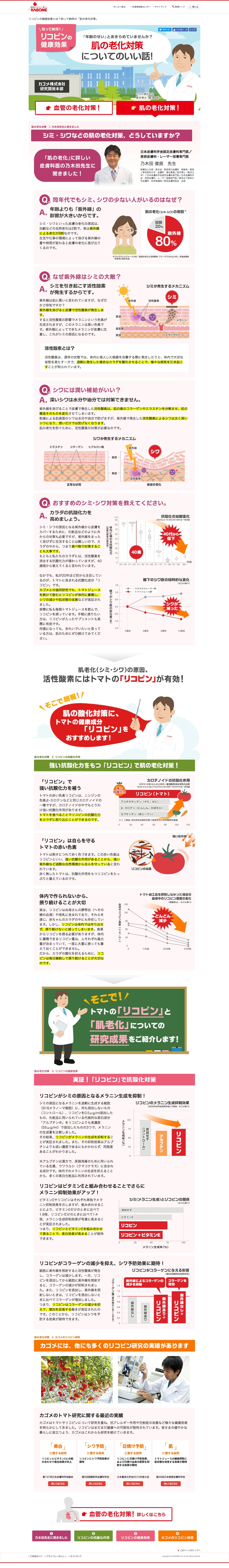 知って納得!リコピンの健康効果のスクリーンショット（PC）