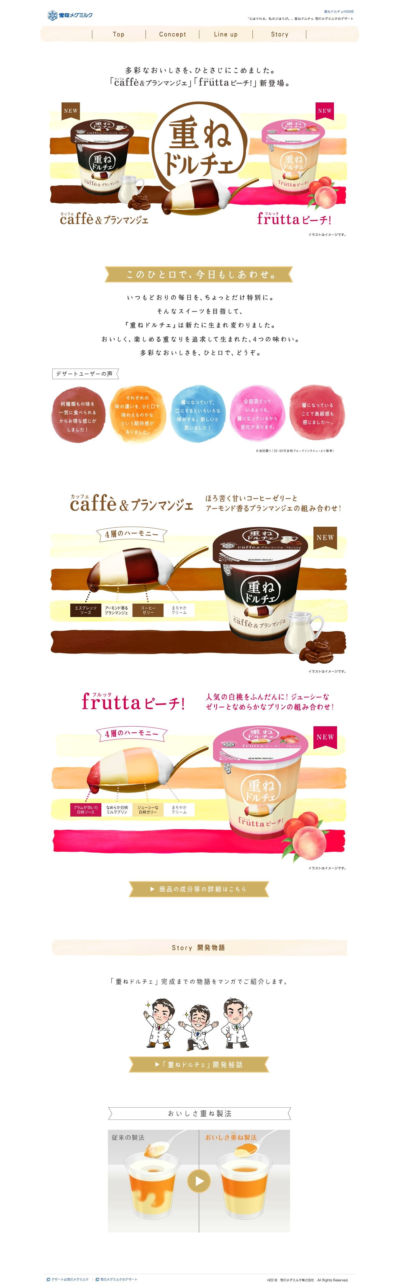 重ねドルチェのスクリーンショット（PC）